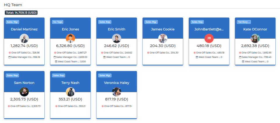 screenshot of Sales Cookie